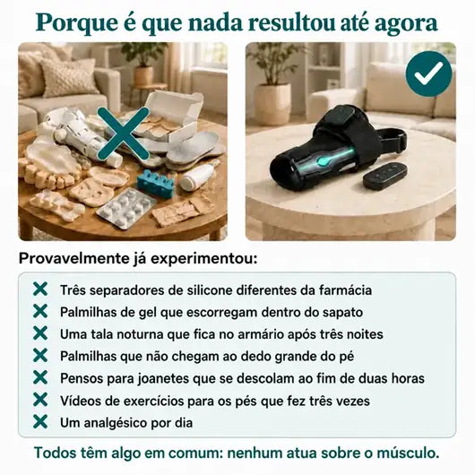 Corretor EMS para Joanetes